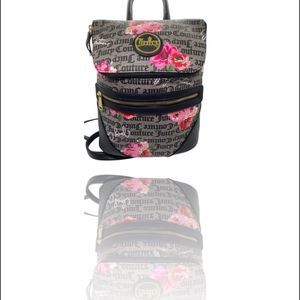 Juicy Couture monogram allover Logo mini backpack